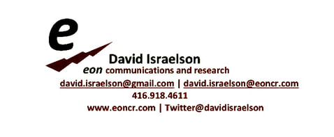 David Israelson Eon Communications and Research david.israelson@eoncr.com